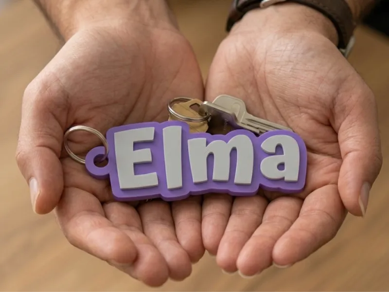 Llavero nombre Elma