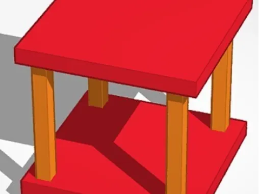 11" End Table