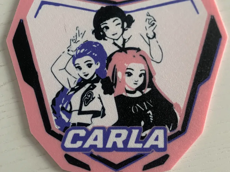 careta para bicicleta de las guerrera k pop
