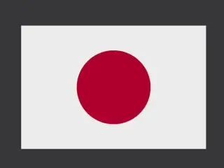 JP - Japan Flag decoration