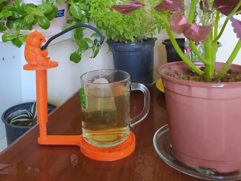 Beaver Tea Bag Holder