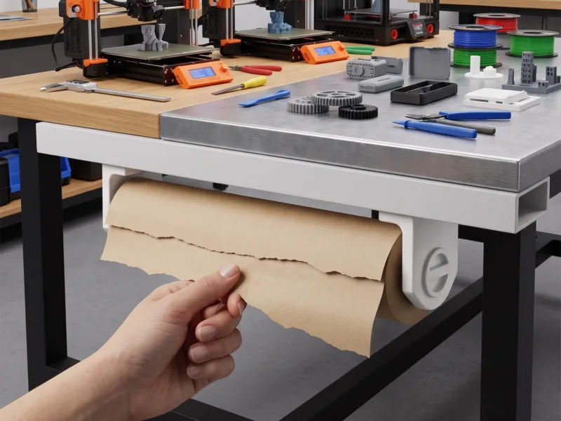 Kraft Paper Dispenser Mounted