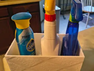 Cleaner/misc item holder