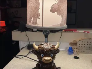 Highland Cow Lamp