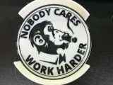 Work Harder Drink Coaster-0
