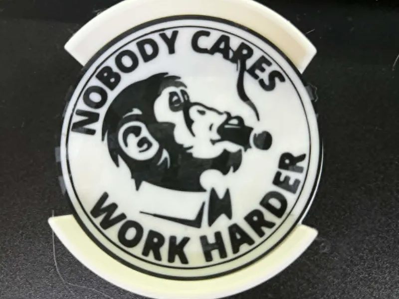 Work Harder Drink Coaster