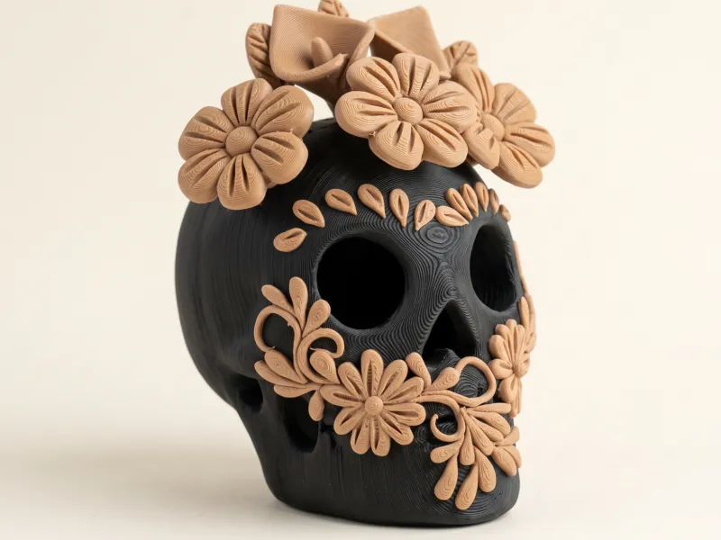 💀 Florale Calavera "Catrina"