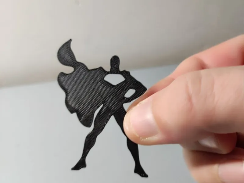 Superman silhouette