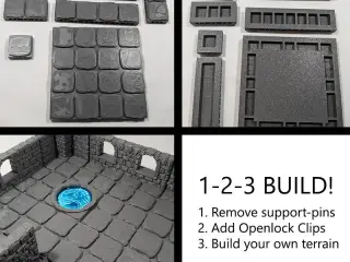 Dungeon tiles - basic tiles