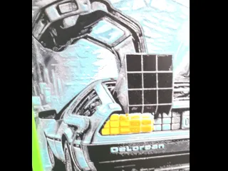 Hueforge Delorean