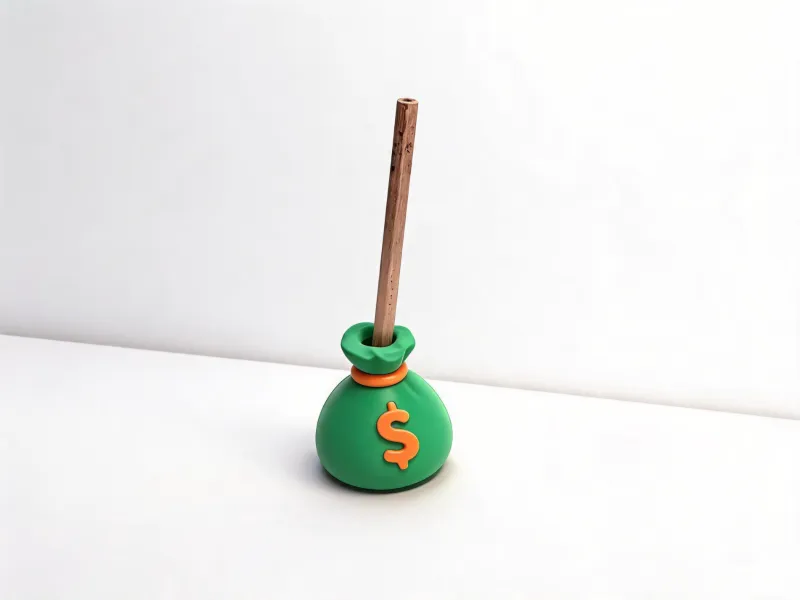 Money Bag Creative Pen Holder / Pen Rest