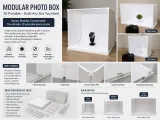 DIY Modular Photo Box STL 3D Printable Product Light Box-0
