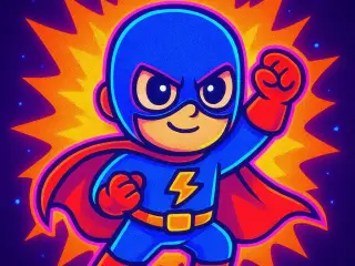 Superheroe infantil
