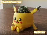 Pikachu flowerpot - Multicolor-0