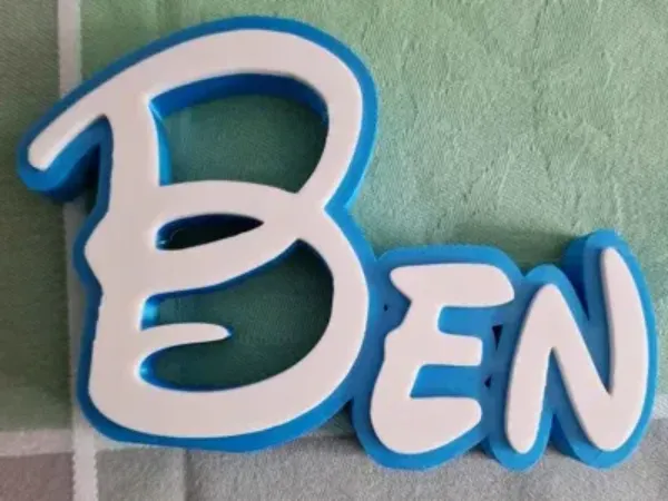 Ben Disney name decor