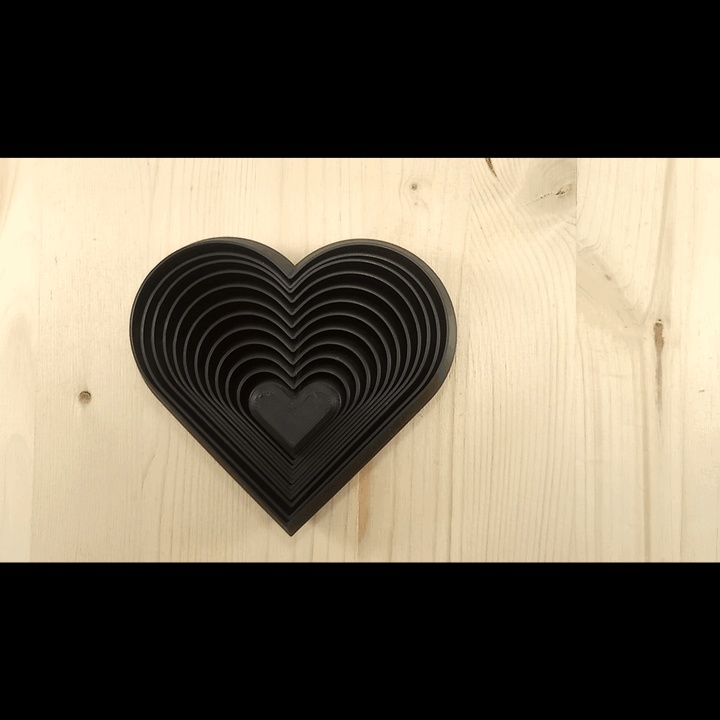 Fidget Frattale a Cuore