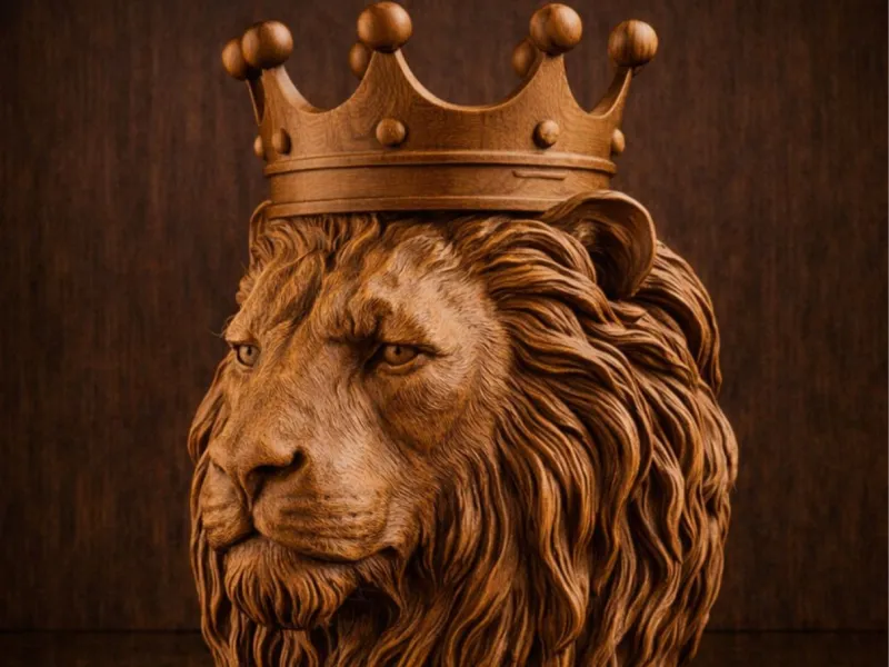 Buste du Roi Lion