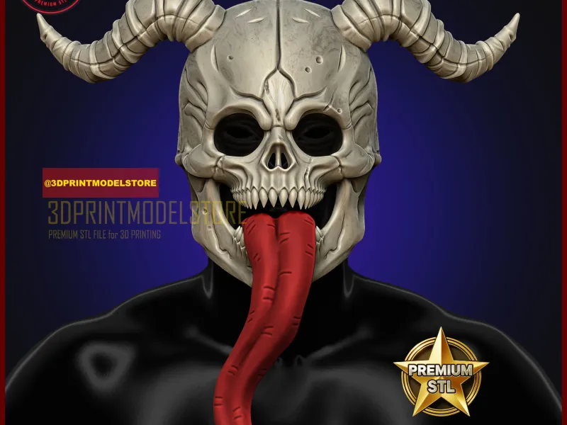 Dorohedoro Chidaruma Helmet - Halloween Cosplay Skull Mask