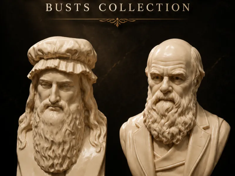 Great Minds - Famous Busts Collection