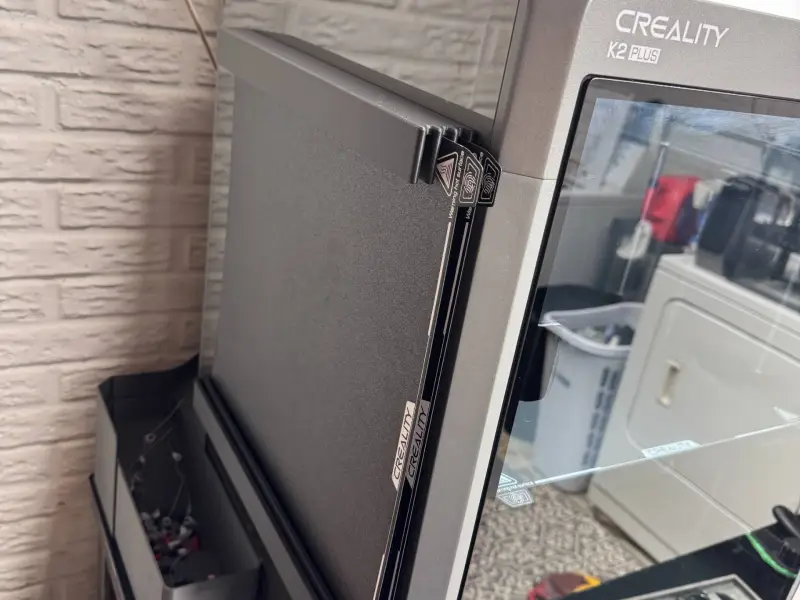 K2 Plus Build Plate Holder
