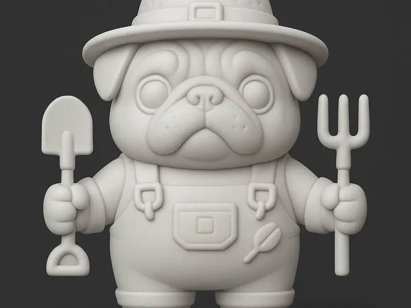 Gardener Pug