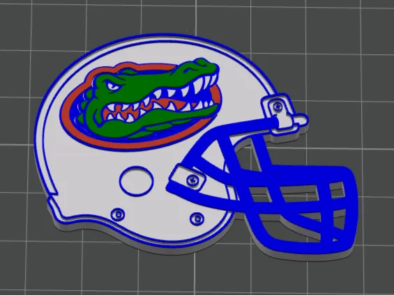 UF Gator football helmet