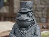 Frog Merchant Figure-0