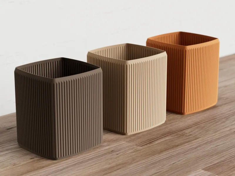 Mini Desk Trash Bin – Vase Mode