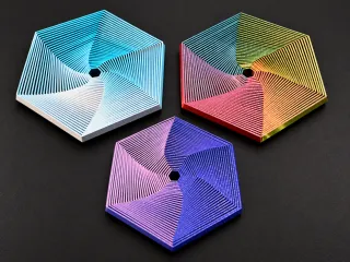 Flexible Hexagon Twist Fidget