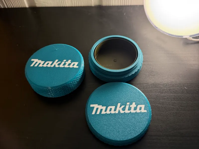 Makita-Inspired Snus Can Storage Container