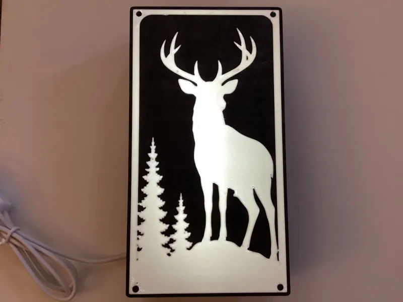 Deer/Stag LED Lightbox