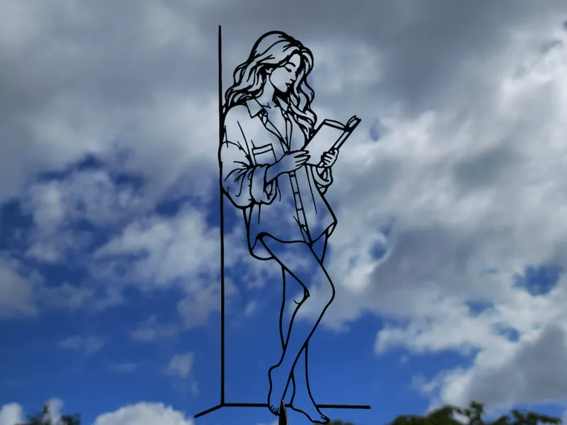 Reading Woman Wall Art Decor