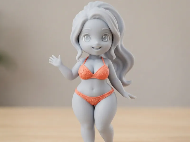 Beach Flower Bikini — Curvy