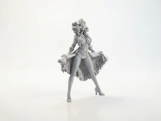Dancing Queen Figurine Female Figure 3D Printable