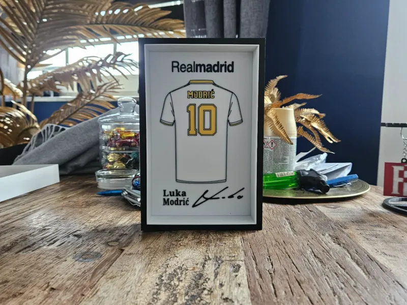 La Liga - Camisa do Luka Modric do Real Madrid