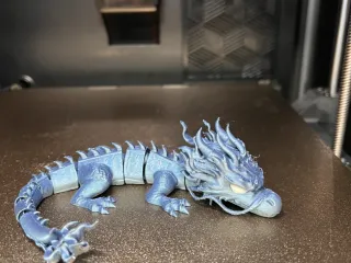 Articulated Fire Dragon