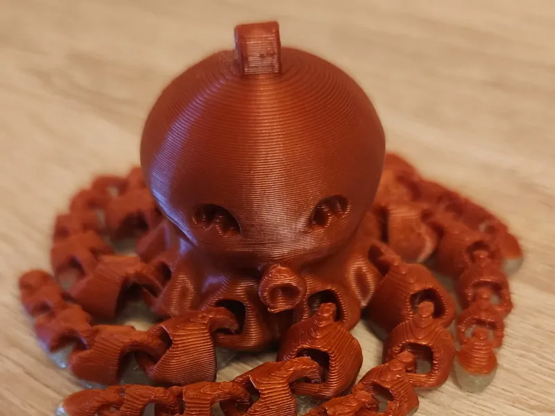 Octopus sleutelhanger