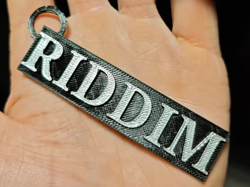 Portachiavi Riddim Musica Dubstep