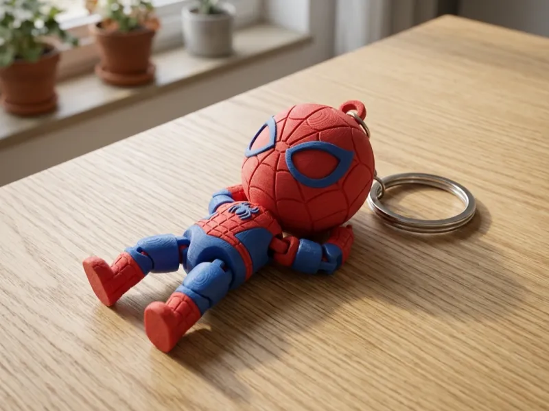 Spider-Man Keychain