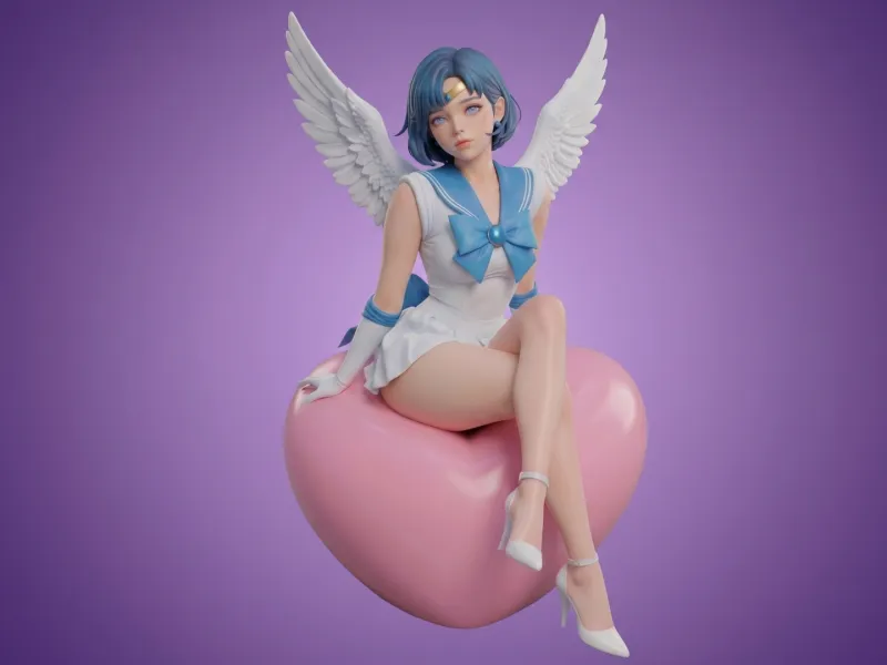 Waifu Fan art Figurine  sailor 100