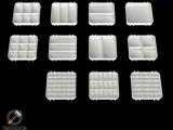 Pack of Tool Box Bases with Compartments-0