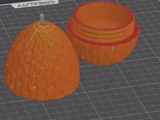 Easter Feather Egg