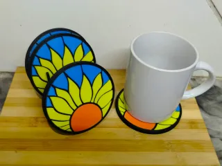 Sunshine Sips Coasters ☀️