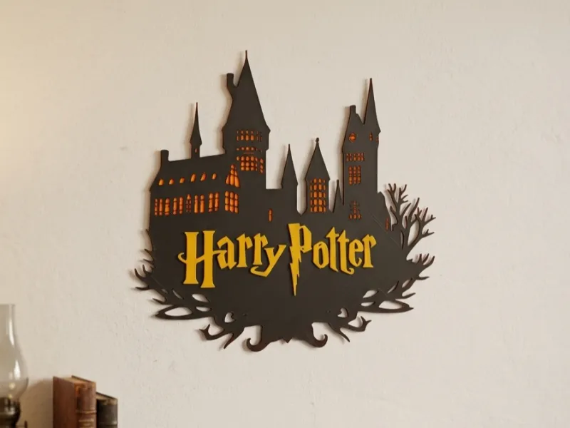 Harry Potter wanddecoratie, GEEN AMS.