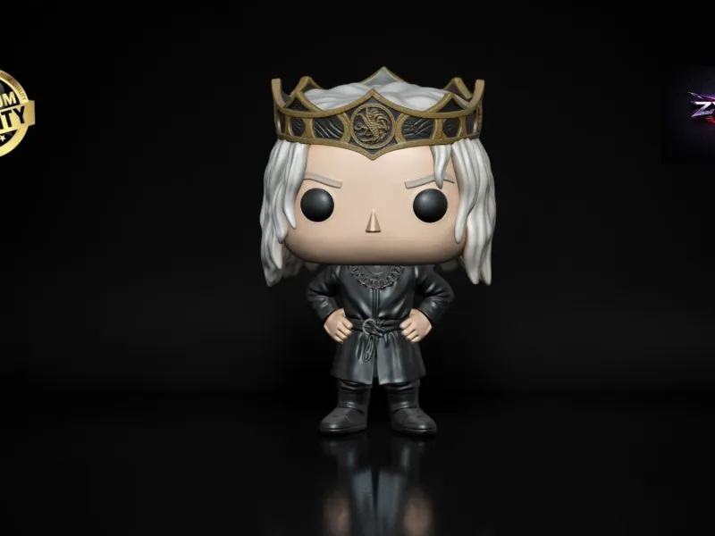 Aegon Targaryen Funko STL House of the Dragon Figure Chibi