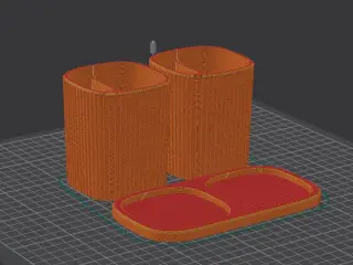 Bathroom Organizer - Toothbrush Holder