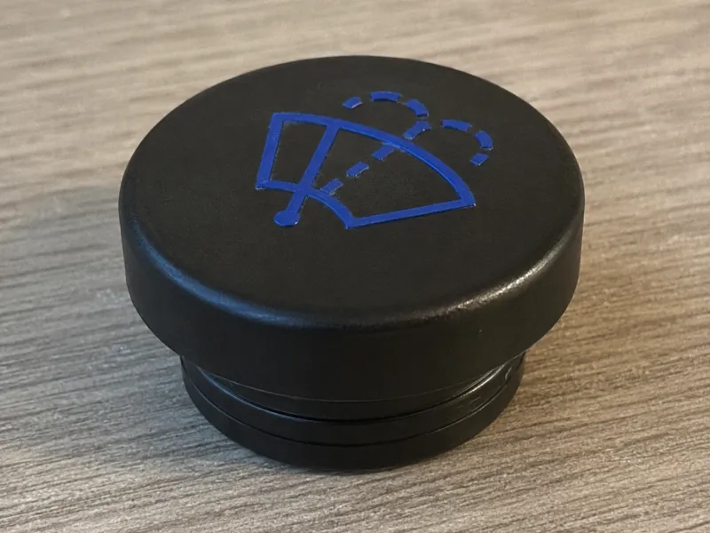 Toyota Aygo Washer Cap Upgrade: you've already lost the orig