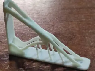 Shelf Bracket Topology Optimized
