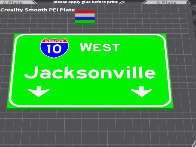 Highway Sign - Jacksonville