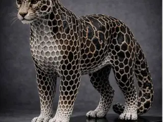 Nebelparder, Hexa Skulpture